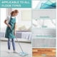 thumbnail image 5 of Set Of 4 Replacement Heads For Leifheit Clean Twist Disc Mop Micro Set, 2-fibre System For Round Floor Mop, Compatible With Leifheit Clean Twist M Mop, 5 of 5