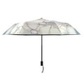 thumbnail image 2 of Compact Sun Umbrella Windproof Travel Umbrellas for Rain Strong Portable UV Protection Lovely Girl Holding Dog, 2 of 8