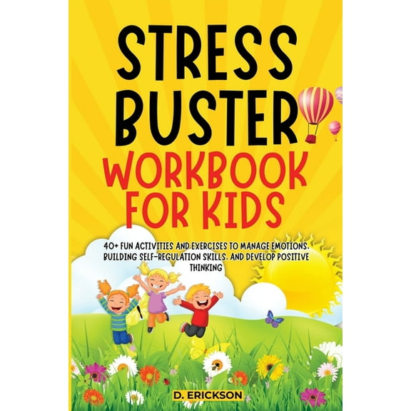 Stress-Buster Workbook for Kids, (Paperback)