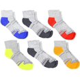 thumbnail image 1 of AmPm boys 6-pair Half Cushion Ankle Socks, 1 of 1