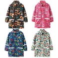 thumbnail image 2 of Chubasquero para niñas de 3 a 8 años, gabardina con capucha y estampado largo, prendas de vestir exteriores para niños y niñas, chubasquero deportivo para exteriores, 2023, 2 of 5
