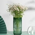 thumbnail image 4 of Home Decor Nordic Style Vase Dark Green Vase Contemporary Flower Vase Glass Vase, 4 of 4