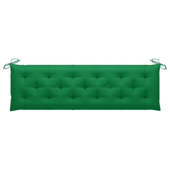 vidaXL Garden Bench Cushion Green 70.9"x19.7"x2.8" Fabric, 314973