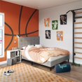 thumbnail image 2 of Home Fare Full Grid Tufted Upholstered Bed  Gray, 2 of 2