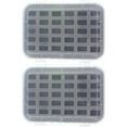 thumbnail image 5 of FRCOLOR Sewing Bobbin Box 2Pcs Sewing Bobbin Box Plastic Storage Box Home Bobbins Case Embroidery Threads Cases with Sponge,7.09"X5.31"X1.1", 5 of 5