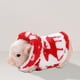 thumbnail image 1 of Muñeco de cerdito de silicona CUTICAT Rellenos Cerdo Ropa Roja 12,5 cm x 6,5 cm x 6,7 cm, 1 of 8