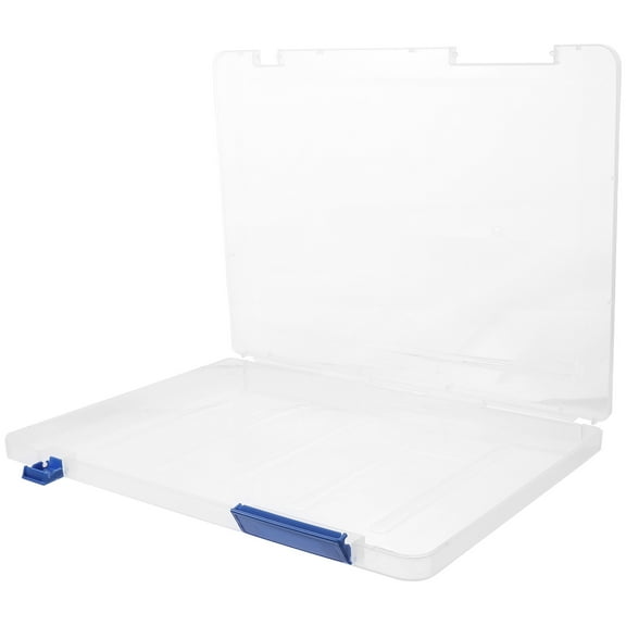 LEORX Magazine Protector Storage Holder Plastic Blue 1Set for Office Use