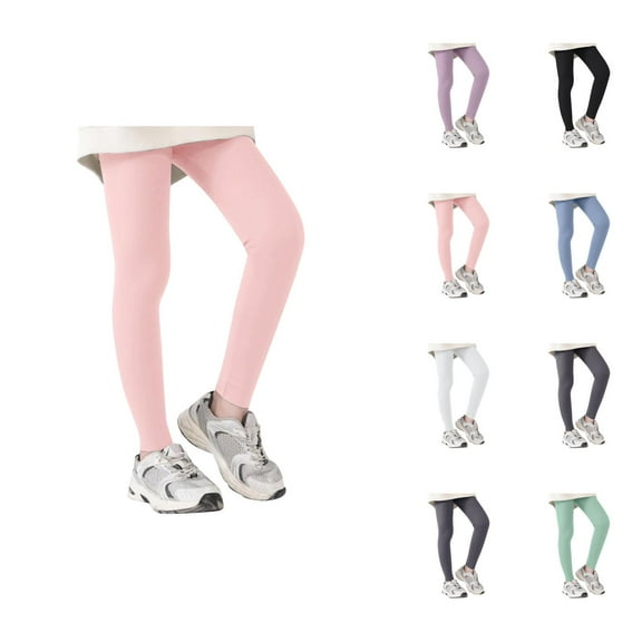 Kids Clothes Girls Pants for Girls Girls Athletic Leggings Kids Dance Running Yoga Pants Workout Dance Tights