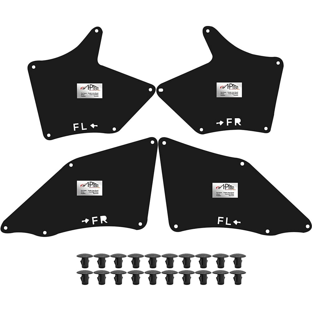 APremium Splash Guards Fender Liner Shields Compatible with Toyota