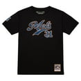thumbnail image 2 of Men's Mitchell & Ness Mike Piazza Black New York Mets Cooperstown Collection Player T-Shirt, 2 of 6