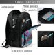thumbnail image 4 of Fotbe Cute Underwater Axolotl Mochila con Estampado y Puerto USB para Hombre y Mujer, Mochila Antirrobo, Mochila de Viaje, Mochila Escolar, Mochila Universitaria, 4 of 7