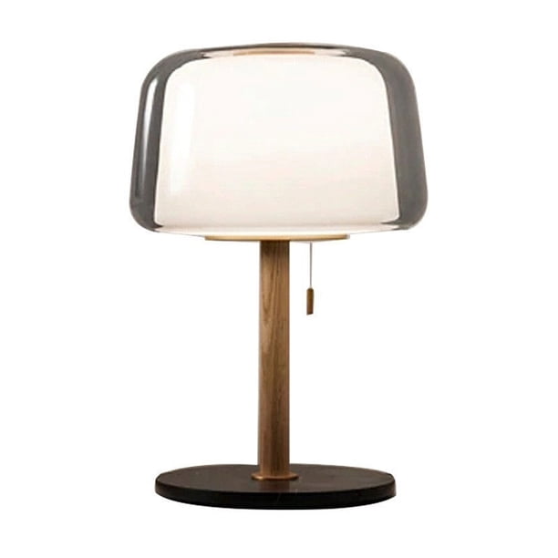 Lámpara de cama sencilla y moderna, decorativa, for estudio, sala de estar, creativa, de cristal, for dormitorio.