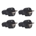 thumbnail image 3 of 4PCS Adaptador de Corriente EU 2 Ranuras a IEC320 C13 Adaptador de Corriente Profesional EU a C13 para Impresora Portátil Enchufe EU 100‑250V, 3 of 10