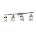 thumbnail image 1 of Innovations 4-LT LED Small Bell 42" Bathroom Fixture - Brushed Satin Nickel - 215-SN-G52-LED, 1 of 1