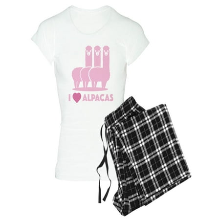 

CafePress - I Love Alpacas - Women s Light Pajamas