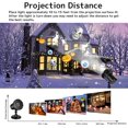 thumbnail image 5 of Upgrade Christmas Halloween Projector Lights, Waterproof Moving Patterns Landscape Lights with 16pcs Slide Patterns Bright Effects for Xmas Halloween Party Garden Decoration, 5 of 9