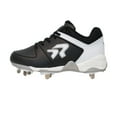 thumbnail image 3 of RIP-IT Ringor Flite Women's Metal Softball Cleats - Black, 3 of 4