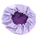 thumbnail image 4 of Gorro de Seda Satinado para Dormir, Gorro de Salón Reversible, para El Cabello para Cabeza de s Mujeres - Púrpura Macarena Gorro de dormir con capucha de satén para mujer, 4 of 8
