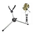 thumbnail image 3 of LADE LADE LD-128 Portable Foldable Soprano Saxophone Stand with Carrying Bag, Durable Metal Tripod Design for Studio Storage or Exhibition Display, 3 of 6