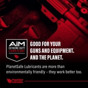 AiM CLP | Weapons Grade CLP | Bundle | 1oz spray + 1oz precision + 0.25 grease | smoother actions & reduce malfunctions | Non-toxic & Odorless | by PlanetSafe Lubricant