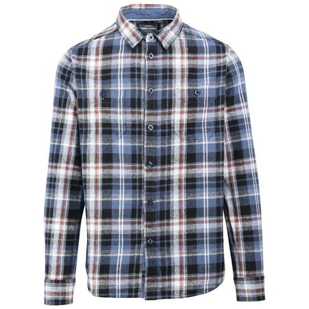 Trespass Mens Zalah Checked Flannel Shirt