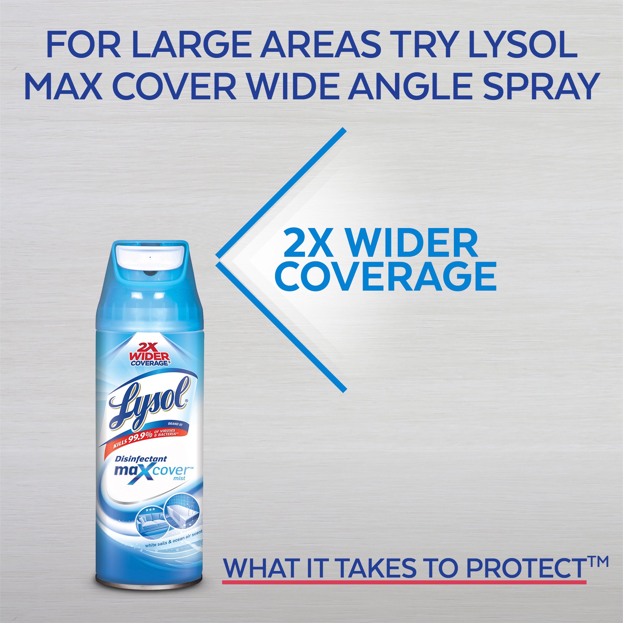 Lysol Disinfectant Spray, Crisp Linen, 25oz (2X12.5oz), Tested and Proven to Kill COVID-19 Virus, Packaging May Vary​ - image 4 of 8