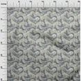 thumbnail image 3 of oneOone Rayon Gray2 Fabric Asian Japanese Wave Sewing Material Print Fabric By The Yard 56 Inch Wide, 3 of 4