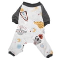 thumbnail image 2 of Pet , Polyester Dog Jumpsuit Soft Puppy Cloth Cute Cartoon For Spring Autumn S, 2 of 8