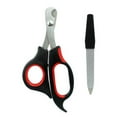 thumbnail image 6 of Dog Nail Scissors with Rounded Tips Non Grip for Stress Trimming Pet Grooming Tool Includes Nail Scraper for Easy Cleaning, 6 of 9