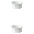 thumbnail image 2 of Maceta nórdica sencilla Bearachild para flores bandeja grande para macetas Blanco 2Conjunto, 2 of 6