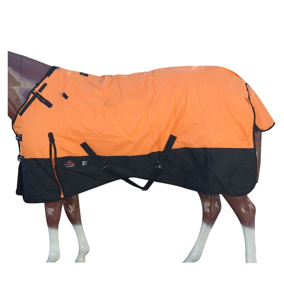 66 in Hilason 1200D Turnout Light Winter Waterproof Rain Sheet Horse Sheet ORain