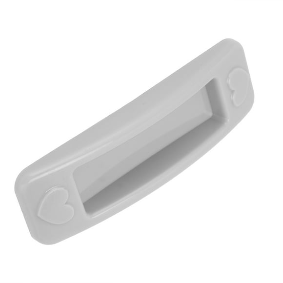 Manija Gris Sin Taladro, Manija De Puerta Corrediza De Vidrio, Manija De Plástico Para Cajón, Ventana Y Gabinete