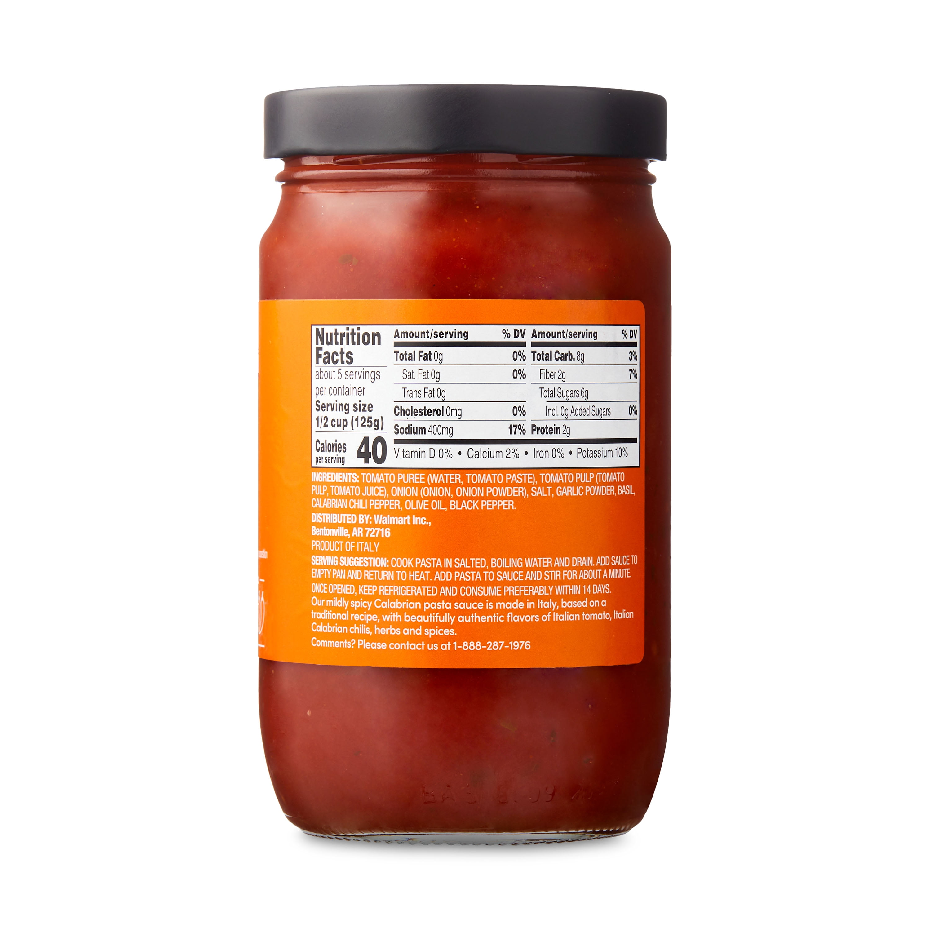 bettergoods Authentic Calabrian Chili Pasta Sauce, 24 oz