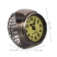 thumbnail image 2 of EeaseMX Reloj de anillo retro creativo, reloj de dedo vintage, joyería para mujer, reloj de anillo de dedo, 2 of 8
