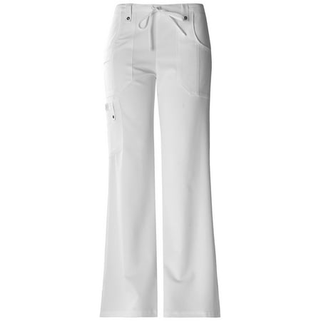 

Dickies Xtreme Stretch Scrubs Pant for Women Mid Rise Drawstring Cargo 82011