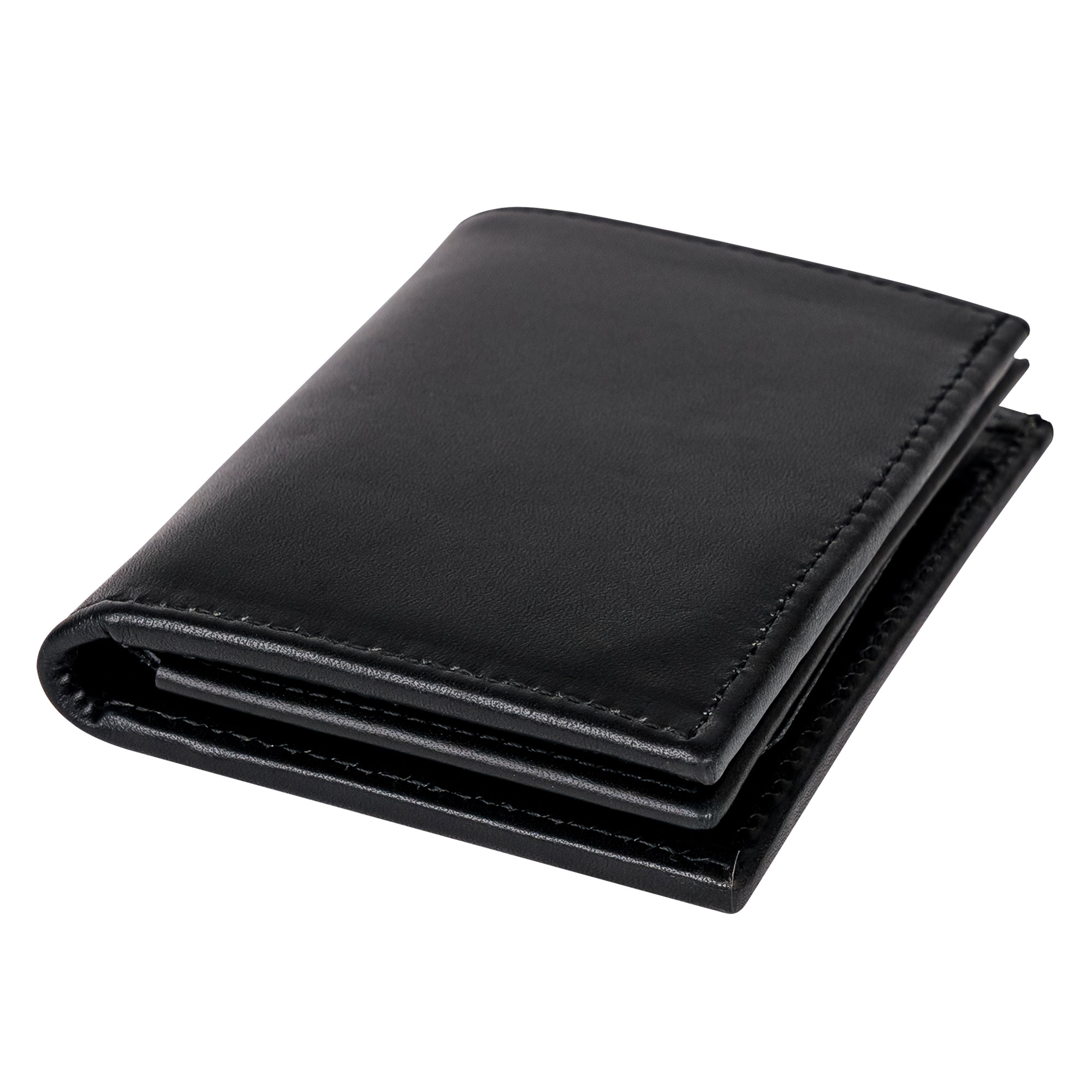 Hero's Pride Deluxe Bi-Fold ID Wallet – Fits Oval Badge, Traditional