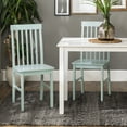 thumbnail image 4 of Walker Edison Modern 5-Piece Dining Set - White / Sage, 4 of 20