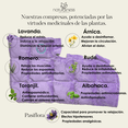 thumbnail image 3 of Compresa para Pie/Tobillo.  Elaborada con Semillas y Plantas Medicinales Tamaño Chico naturalness (Compresa + Aceite 5ml), 3 of 5