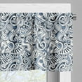 thumbnail image 3 of Ambesonne Popstar Party Window Valance, Music Doodle Art, 54" X 12", Blue Dark Blue White, 3 of 5