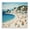 Sunny Coastal Beachgoers Painting, variant on Stupell Industries Coastal Pastel Relaxing Beach Canvas Art, 24 x 24, by Irena Orlov