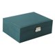 thumbnail image 1 of Caja Organizadora de Joyería de Doble Capa, Soporte de Exhibición con , Caja de Almacenamiento de para Relojes, Anillos para Mujer Yuyangstore Joyero, 1 of 8