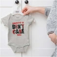 thumbnail image 5 of Currently In Dont Care Mode Funny Romper Boys or Girls Infant Baby Brisco Brands 6M, 5 of 6