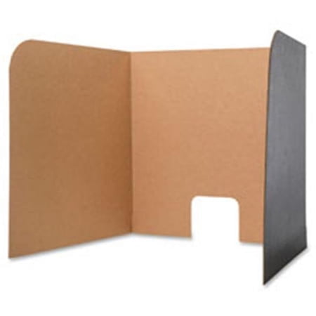 Computer Lab Privacy Screen  Black & Brown - 24 Per Pack - 23 x 70 in. price history on PriceWatchPro