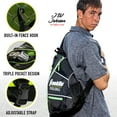 thumbnail image 4 of Franklin Sports Pickleball Sling Bag - Pickleball Equipment Backpack -Black, 4 of 7