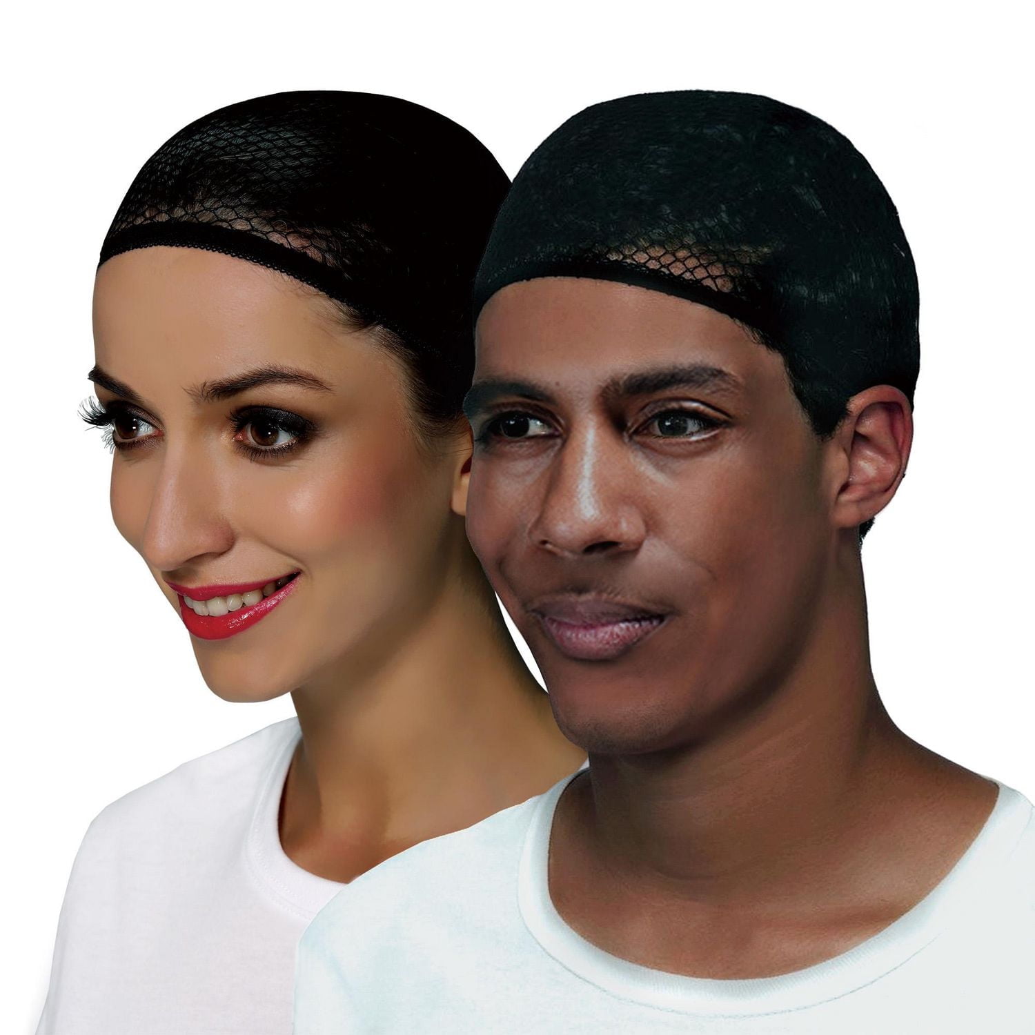 WAY TO CELEBRATE CAPUCHON DE PERRUQUE NOIR CAPUCHON DE PERRUQUE NOIR