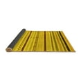 thumbnail image 2 of Ahgly Company Indoor Rectangle Abstract Yellow Modern Area Rugs, 7' x 9', 2 of 4
