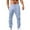 Light Blue, variant on Ediodpoh Men's Spring and Summer All Season Hop Breathable Loose Casual Sports Pants Men’s Pants Gray S