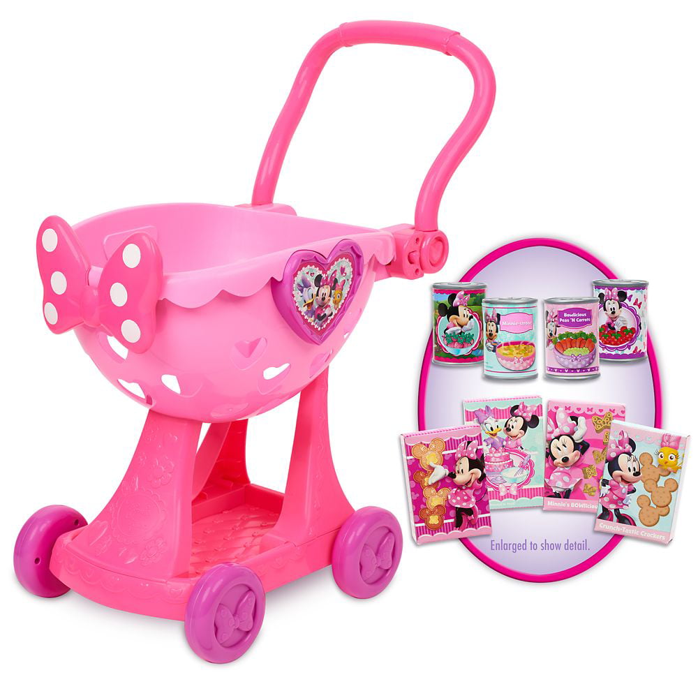 Minnie Bowtique Shopping Cart Play - Walmart.com