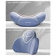 thumbnail image 4 of Ergonomic Design Car Headrest Lumbar 2-Piece Set Support Comfy Breathable Waist Protector for Car Office, 4 of 5