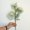 Green, variant on Artificial Flowers Wedding Decor Home Floral Arrangement Single Neutral Multi-Tone Plastic Peony Bunch, Weather Resistant Indoor Outdoor Bloom for Backyard Farmhouse Wedding Table Decor